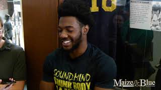 Lavert Hill speaks heading into opener