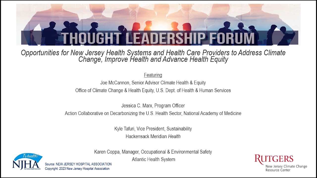 Opportunities for New Jersey Health Systems and Health Care Providers