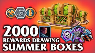 Drawing 2000 REWARDS From SUMMER BOXES Opening - Goodgame Empire