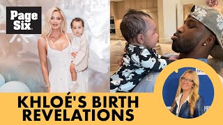 Khloé Kardashian shares new revelations on kids and Tristan Thompson