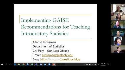 Implementing GAISE Recommendations for Teaching Introductory Statistics