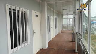Can you believe it? This office was actually constructed using our #detachablecontainerhouse  ！