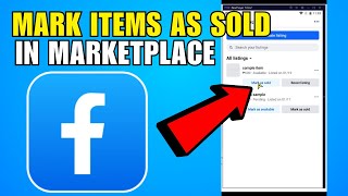 How To Mark Items As Sold In Facebook Marketplace (2026) (Complete Guide)