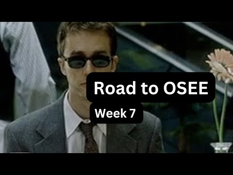 OSED Week 7 | Still at DEP