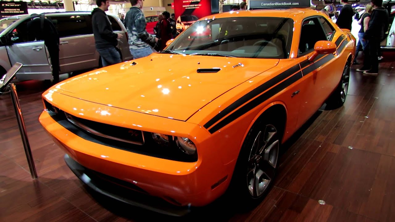 2012 Dodge Challenger R T Exterior And Interior At 2012 Toronto Auto Show