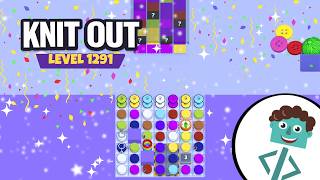 Knit Out Level 1291 | Walkthrough | No Boosters