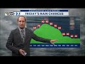 Becoming cloudy Thursday night; rain returns Friday