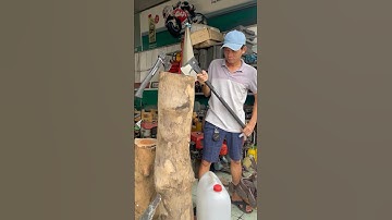 Test rìu ở Việt Nam nó lạ lắm #rìu #axe #funny #foryou