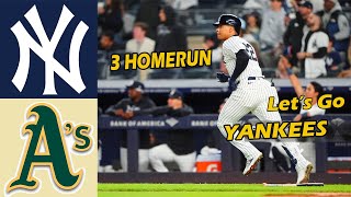 New York Yankees vs. Oakland Athletics Highlights , Apr 25 2024 | MLB Season 2024