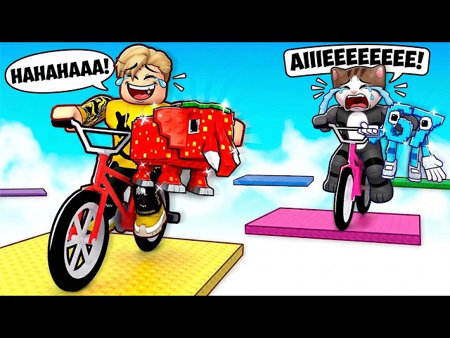 أسرع دراجة في تاريخ روبلوكس! 🛵💨 كيف طرت وعديت الباركور ل تحصيل اقوى برين روت؟! 😱 ضد البسة 😹