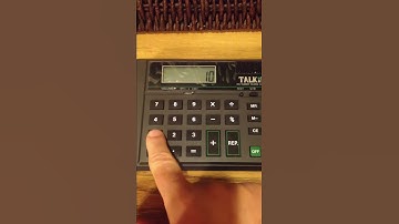 Talking Scientific Calculator