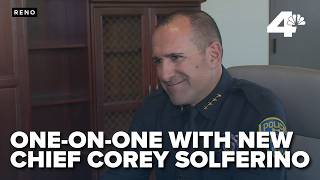 News 4 one-on-one interview with new Reno Police Chief Corey Solferino