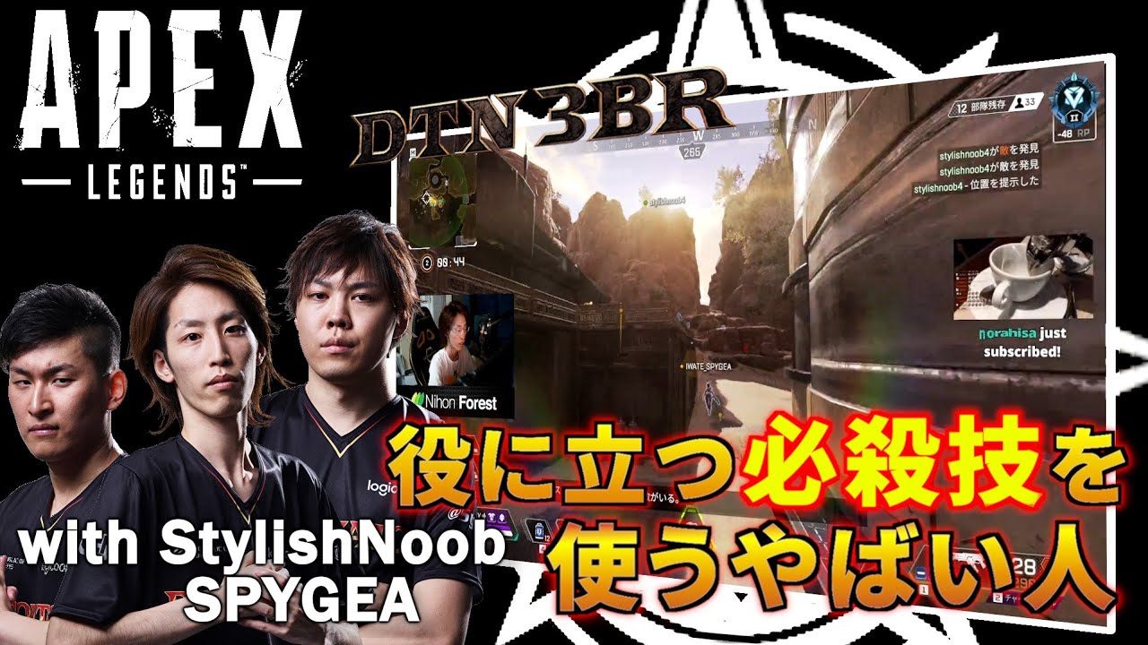 [DTN3BR] 役に立つ必殺技を使うやばい人 StylishNoob SPYGEA