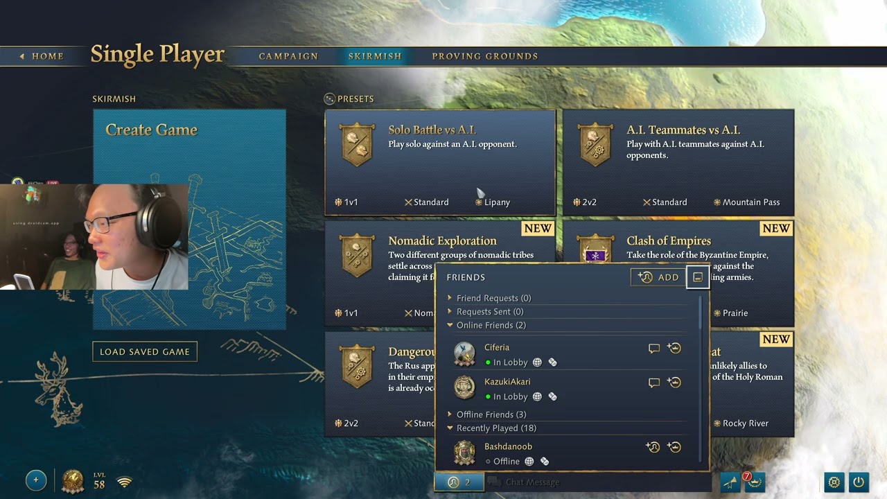 AOE4 Tournament W/Cynmeiciel and ClickyApple as casters