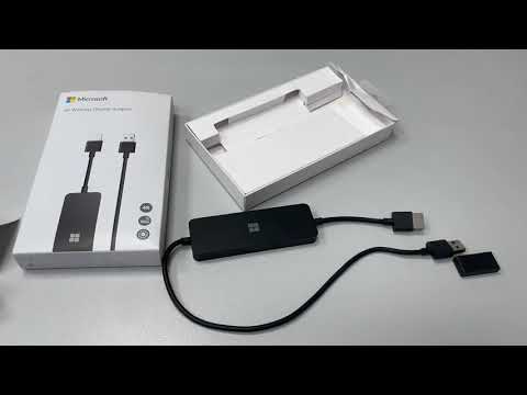 Microsoft 4K Wireless Display Adapter Model 1942 UNBOXING - YouTube
