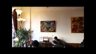 Rudy Ruckers Art Show, March, 2013