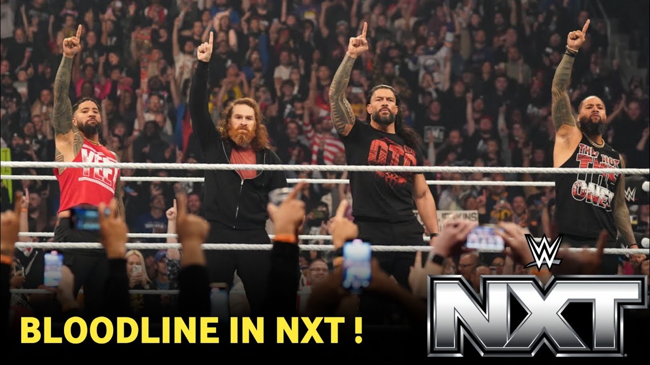 Roman Reigns With Bloodline In NXT Confirm.