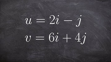 Learn how to find the angle between two vectors