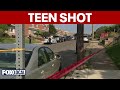Teen boy shot in front of Philadelphia home