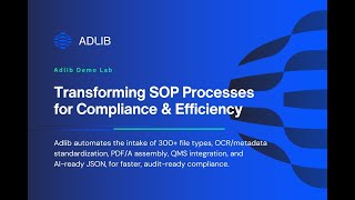 Automation That Works - Transforming SOP Processes for Compliance & Efficiency -Teaser