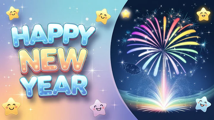 🎵 A Happy New Year Song 2025 🎵 | Nursery Rhymes & Kids Song