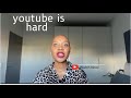 Why is YouTube so hard🥹|watch hours| Authenticity | Niche @tkhlongwane