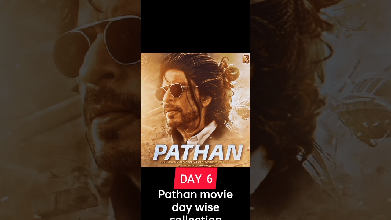 Pathan movie day wise collection data:-