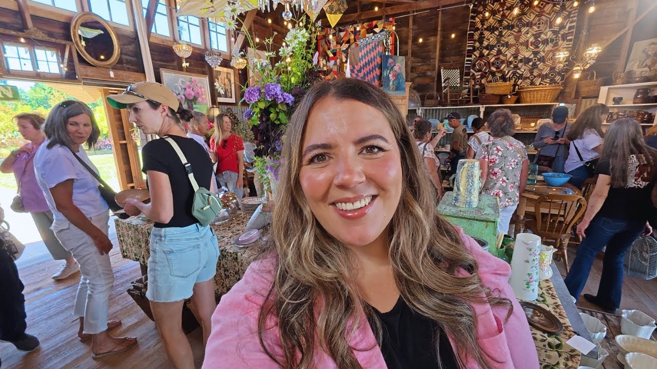 Celebrity Sighting While Plant Shopping?! + Antique Finds at My Favorite Nursery 😁🌿