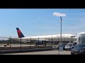Delta Boeing 757 departure out of Westchester County Airport