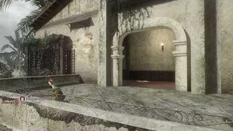 Epic Tomahawk bounce kill from across the map - Black Ops Game Clip