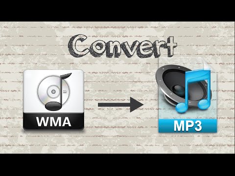 How to convert WMA to MP3 format