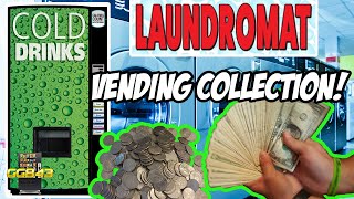 Laundromat Vending Machine Collection Day! How Much Money Did We Make This Time? screenshot 5