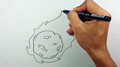 How to draw Meteor Easy