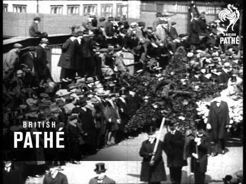 Funeral Of Workmen Killed In Demonstration At Krupp Factory