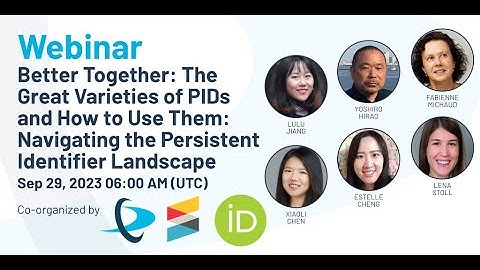 The Great Varieties of PIDs and How to Use Them: Navigating the Persistent Identifier Landscape
