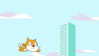 Flying cat annuncia il tema di Scratch Hackathon