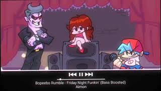 Bopeebo Rumble - Friday Night Funkin (Bass Boosted) Resimi