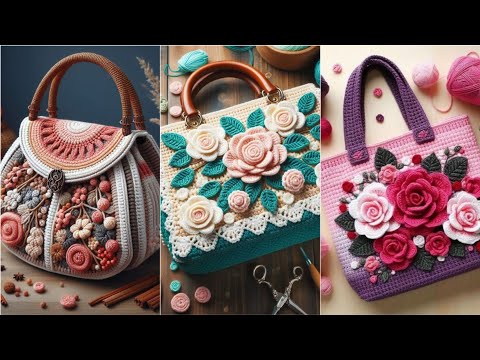 Прекрасные Вязаные Сумки, Идеи Для Вязания! Diy Lovely Knitted Bags! Knitted Ideas!