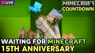 Minecraft 15th Anniversary COUNTDOWN LIVE CHAT ROOM