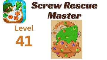 Screw Rescue Master Level 41 Walkthrough 🔩🧩 | Go Answer