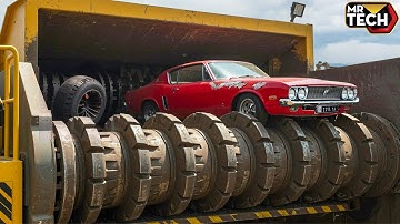 30 Most Insane Shredding & Crushing Machines That Obliterate Everything! Part 1
