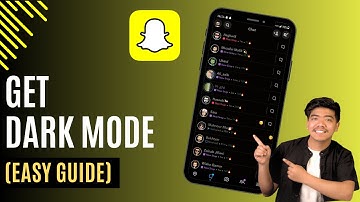 How To Get Dark Mode On Snapchat ! 2025