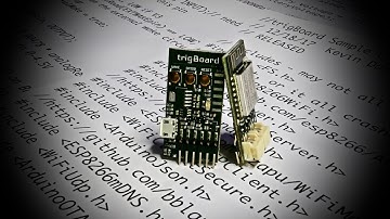 trigBoard DEMO + CODE Walkthrough & Tutorial - ESP8266 EXTREME Low Power