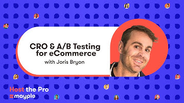 Conversion Rate Optimization & A/B Testing for Ecommerce with Joris Bryon | #hostthepro Episode 12