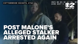 Police bodycam shows Post Malone's alleged stalker arrested for third time Net Worth