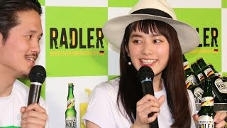 筧美和子、宮城大樹らテラハメンバー4人が「ラドラー」PR！「ラドラー」発売記念イベント2