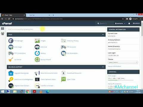 How to take Full Backup of your cpanel account | Cpanel backup with web files, databases, emails |