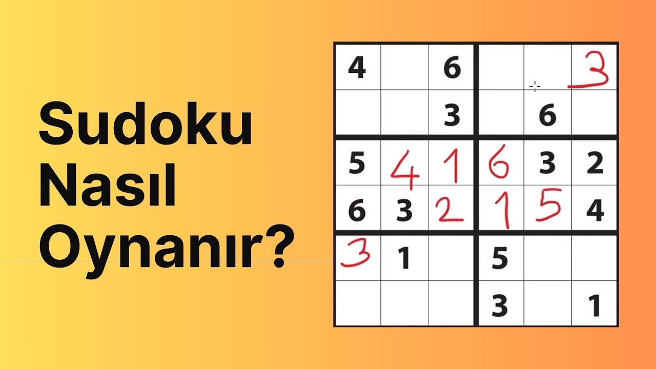 Sudoku rnek z m Zeka Oyunlar YouTube
