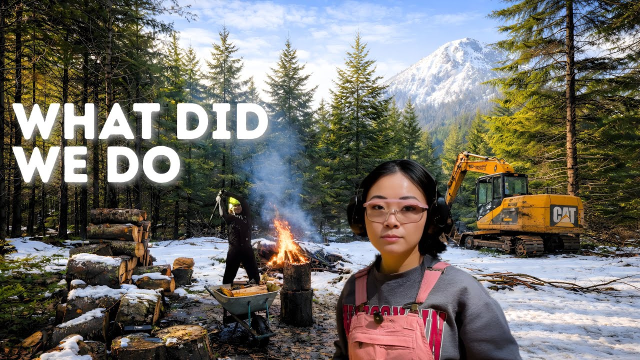 Мы строим дом с нуля — это первый день!