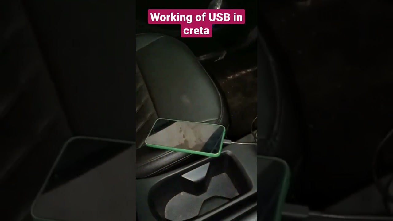 Creta USB feature / car tips 